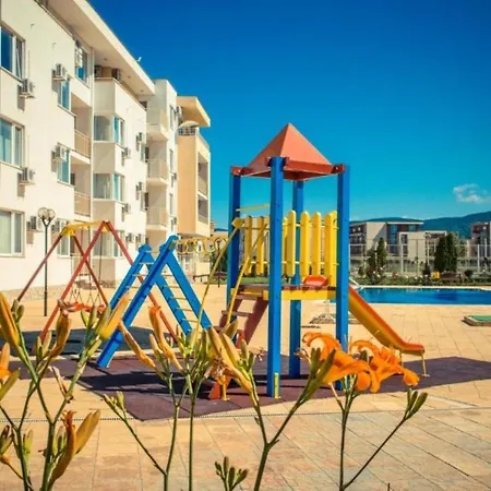 1-Bedroom Apartment In A Resort With 6 Pools, Top Floor, Stunning Sunset View * Sunny Beach